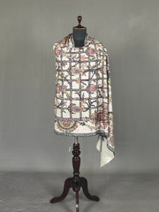 Pashmina Handloom Kalamkari Shawl