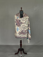Pashmina Handloom Kashmiri Kalamkari Shawl
