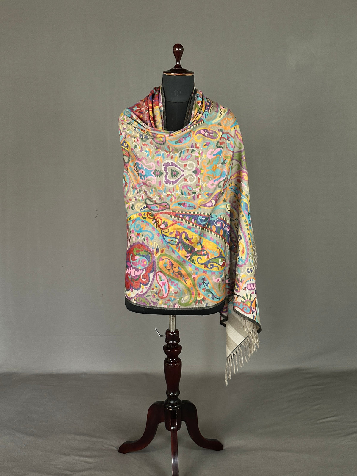 Pashmina Women's Handloom Kani Shawl
