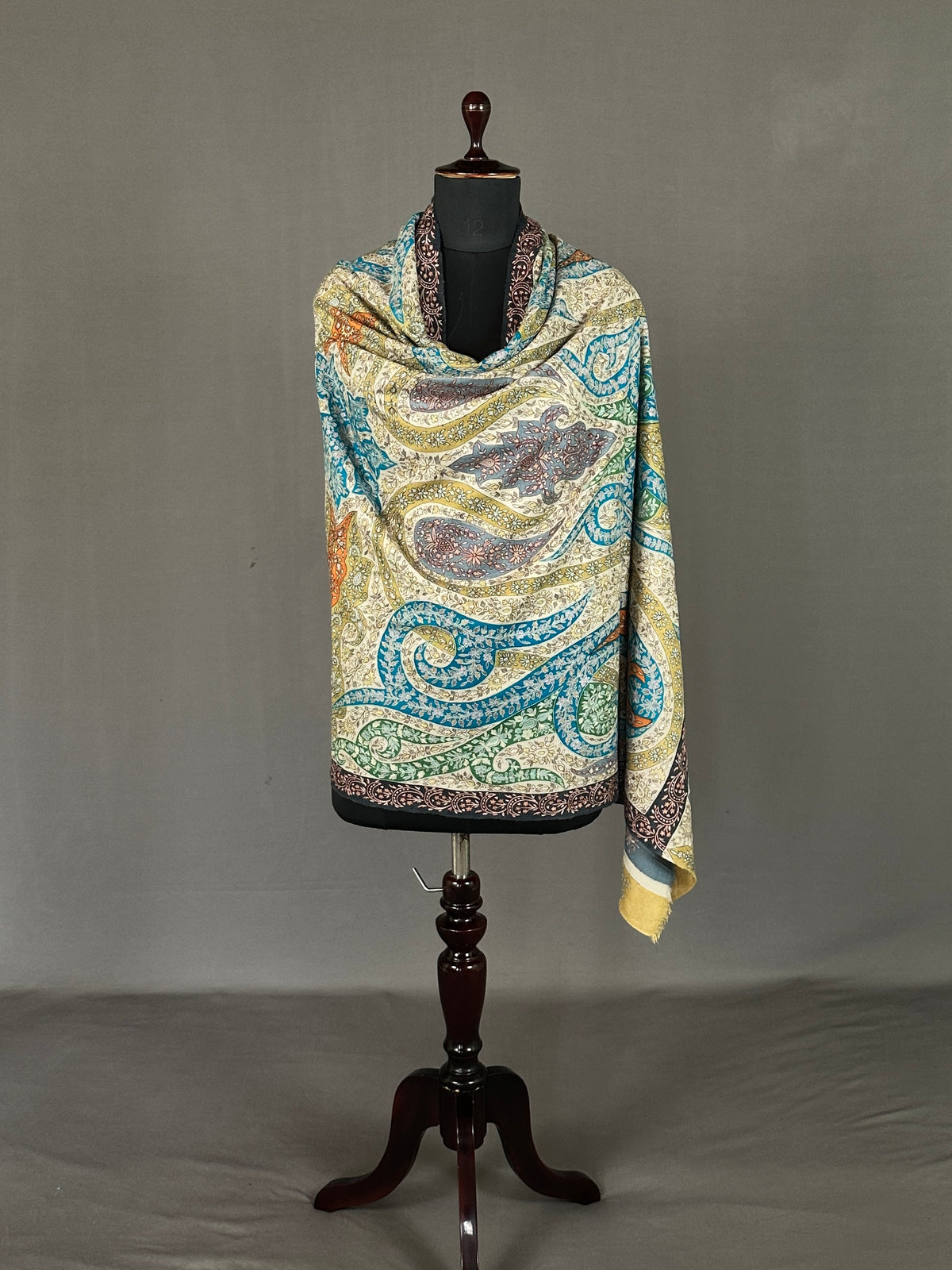 Pashmina Handloom Kalamkari Shawl