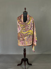 Pashmina Handloom Kashmiri Kalamkari Shawl
