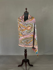 Pashmina Handloom Kashmiri Kalamkari Shawl