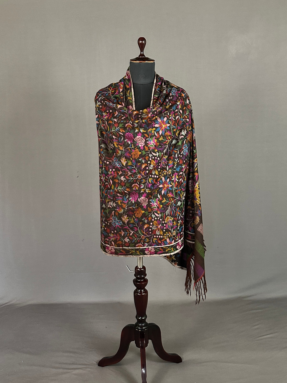 Pashmina Women's Handloom Kani Shawl