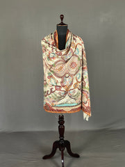 Pashmina Handloom Kalamkari Shawl