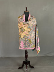 Pashmina Handloom Kashmiri Kalamkari Shawl