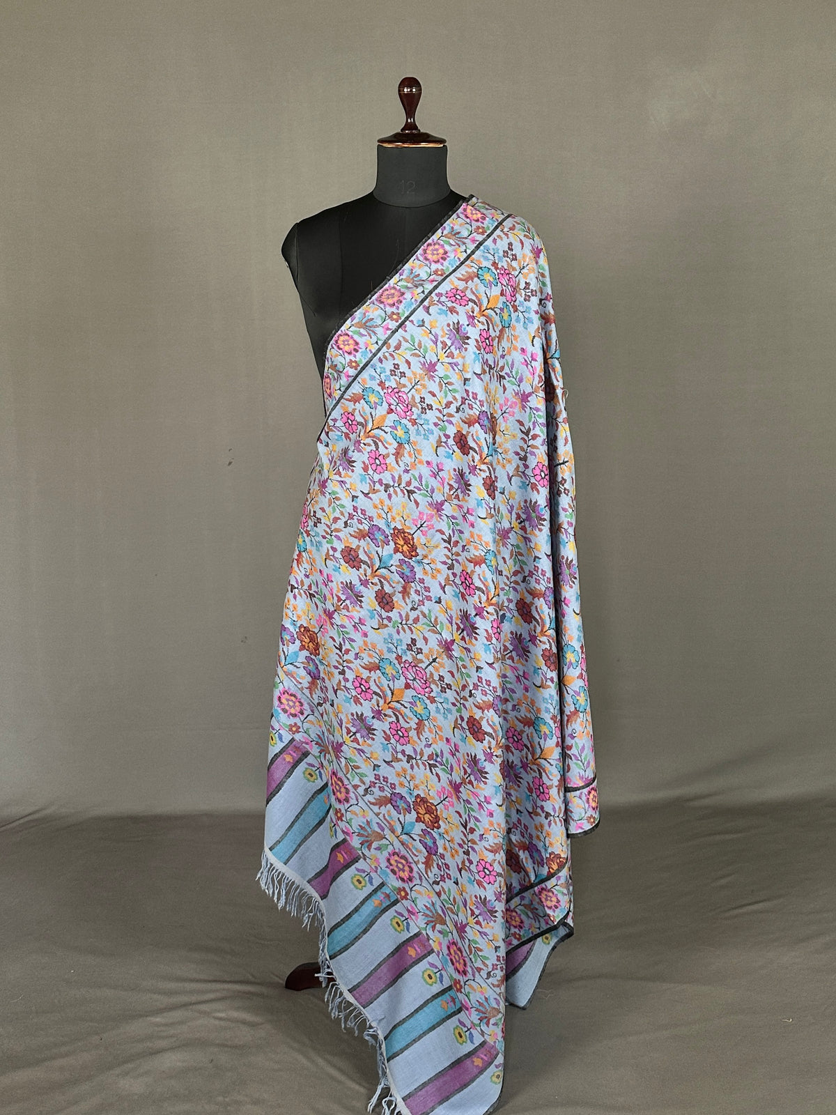 Pashmina Women's Handloom Kani Shawl