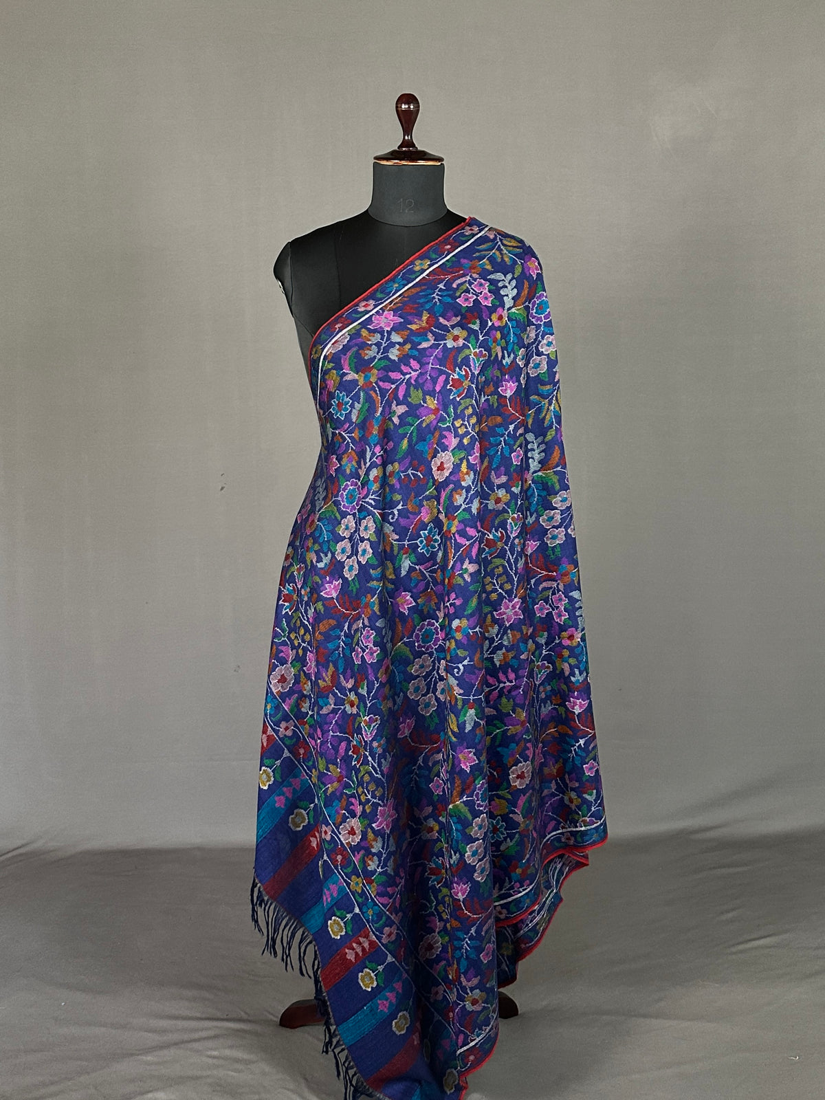 Pashmina Women's Handloom Kani Shawl