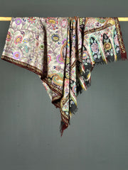 Pashmina Handloom Kalamkari Shawl