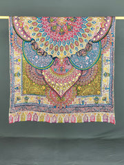 Pashmina Handloom Kashmiri Kalamkari Shawl