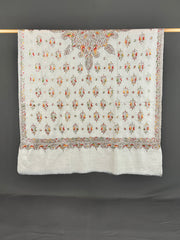 Pashmina Handloom Paper Mache'-Tilla Shawl