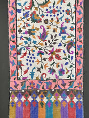 Pashmina Women's Handloom Kani Mufflar