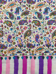 Pashmina Women's Handloom Kani Mufflar