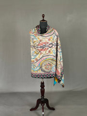 Pashmina Handloom Kalamkari Shawl