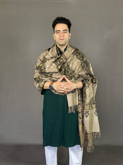 Pashmina Men's Handloom Kani Shawl