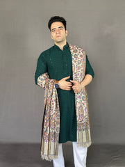 Men's Handloom Kani Shawl