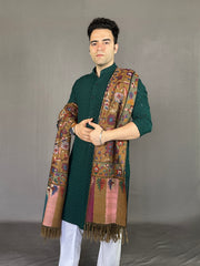 Pashmina Men's Handloom Kani Shawl