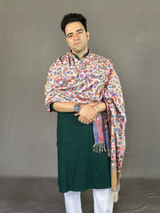 Pashmina Men's Handloom Kani Shawl