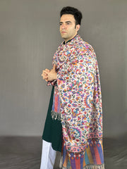 Pashmina Men's Handloom Kani Shawl