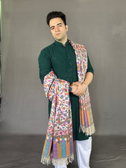 Pashmina Men's Handloom Kani Shawl