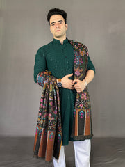 Pashmina Men's Handloom Kani Shawl