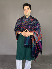 Pashmina Men's Handloom Kani Shawl