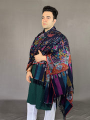 Pashmina Men's Handloom Kani Shawl