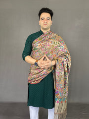 Pashmina Men's Handloom Kani Shawl