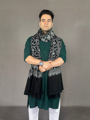 Pashmina Men's Handloom Sozni Shawl
