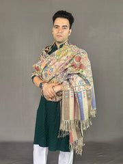 Pashmina Men's Handloom Kani Shawl