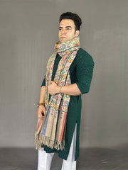 Pashmina Men's Handloom Kani Shawl