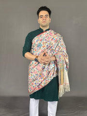 Pashmina Men's Handloom Kani Shawl