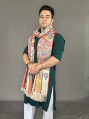 Pashmina Men's Handloom Kani Shawl