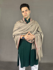 Pashmina Men's Handloom Sozni Shawl