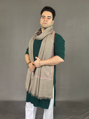 Pashmina Men's Handloom Sozni Shawl
