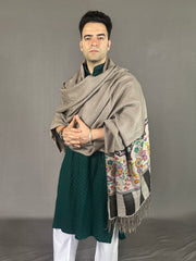 Pashmina Men's Handloom Kani Shawl