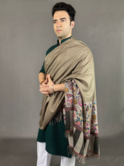 Pashmina Men's Handloom Kani Shawl