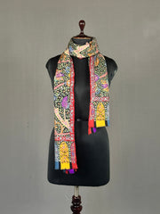 Pashmina Women's Handloom Kalamkari Stole