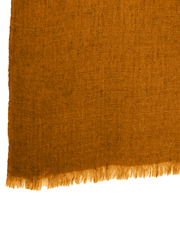 Pashmina Handloom Solid Shawl - Tan