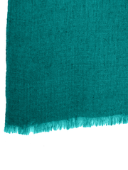 Pashmina Handloom Solid Shawl - Teal